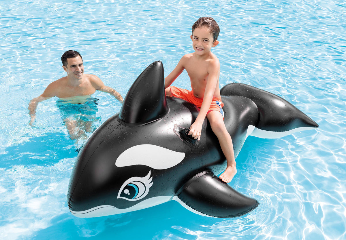 Intex Orca Whale Ride-On Inflatable Pool Float