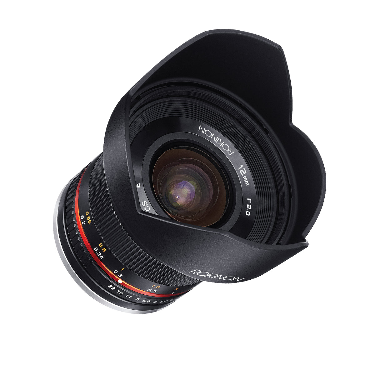 Rokinon 12mm F2.0 Ultra Wide Angle - Micro 4/3-Black