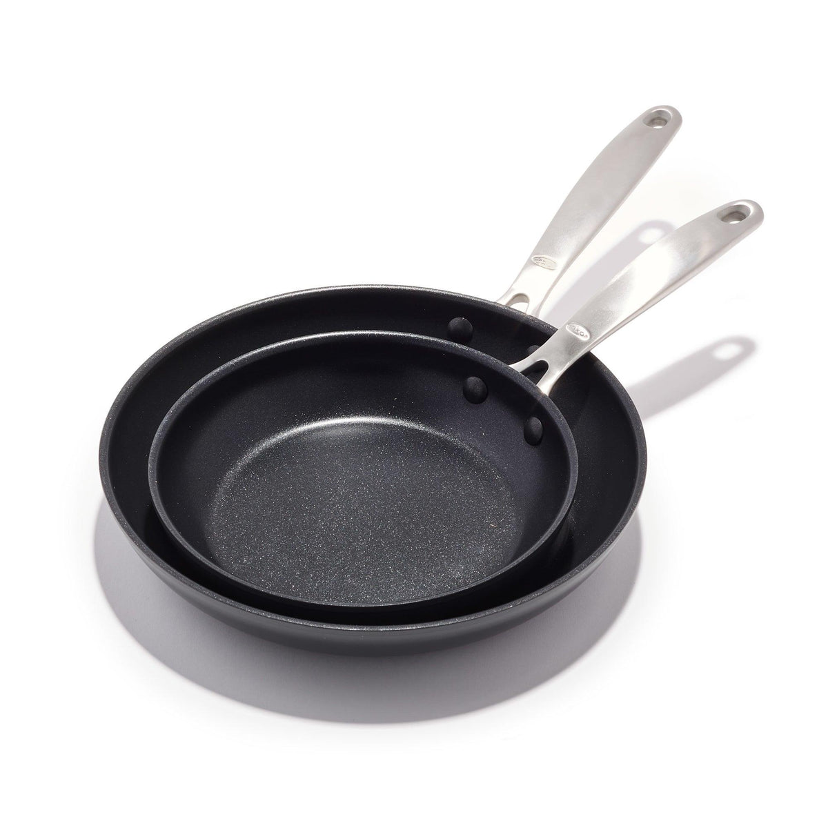 OXO Enhanced 2pc Ceramic Nonstick Frypan Set