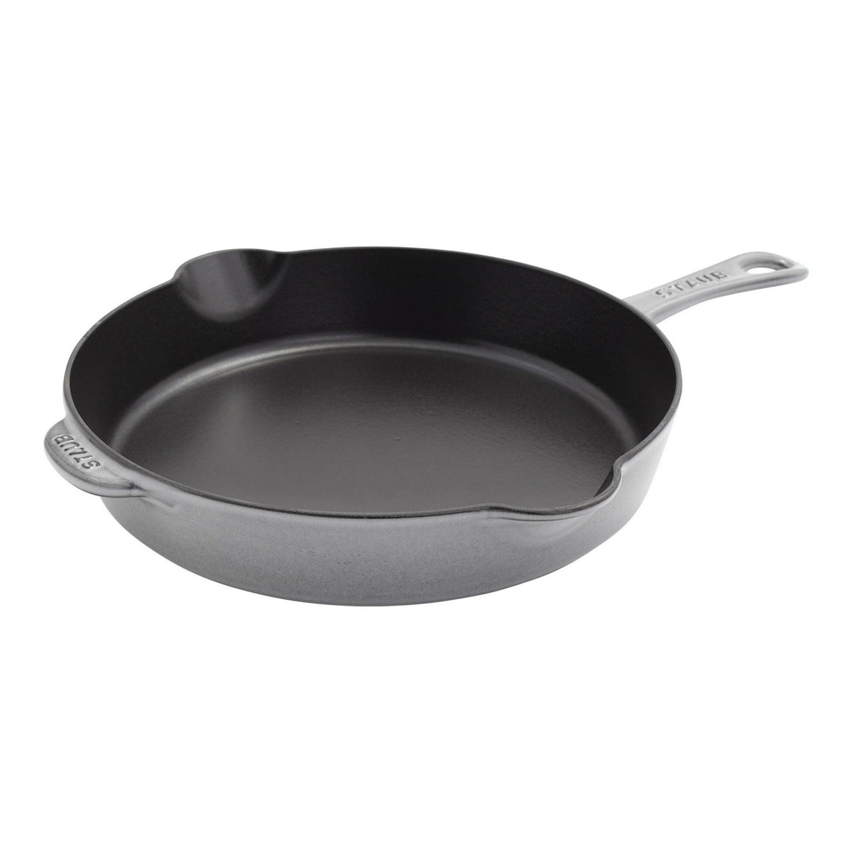 Staub 11" Cast Iron Traditional Deep Skillet Graphite Gray