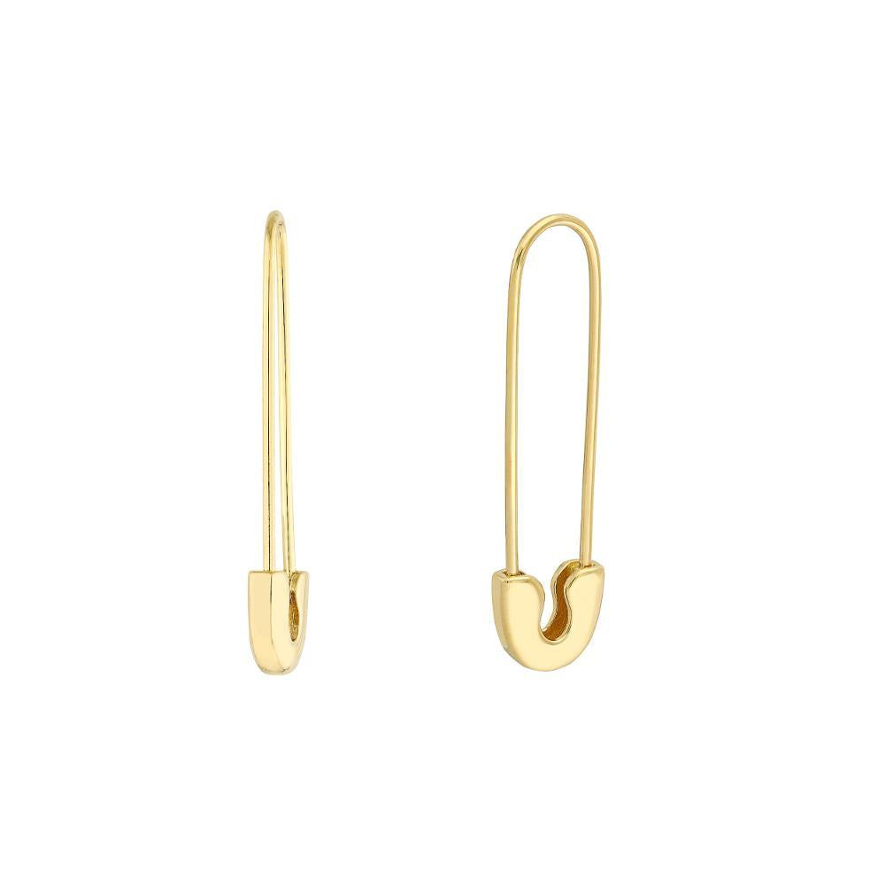 HAWLEY ST Safety Pin Wire Threader Earrings
