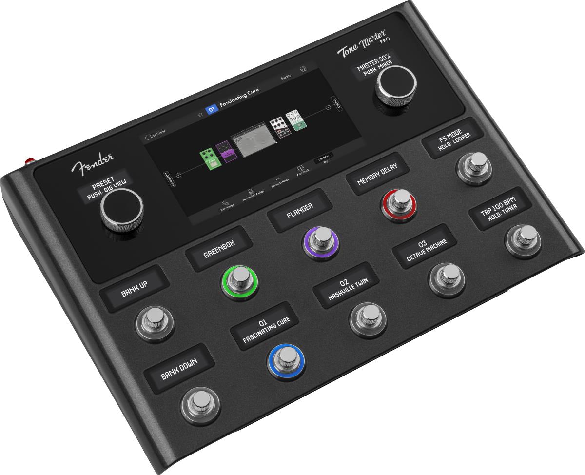 Fender Tone Master Pro Multi-effects Guitar Workstation