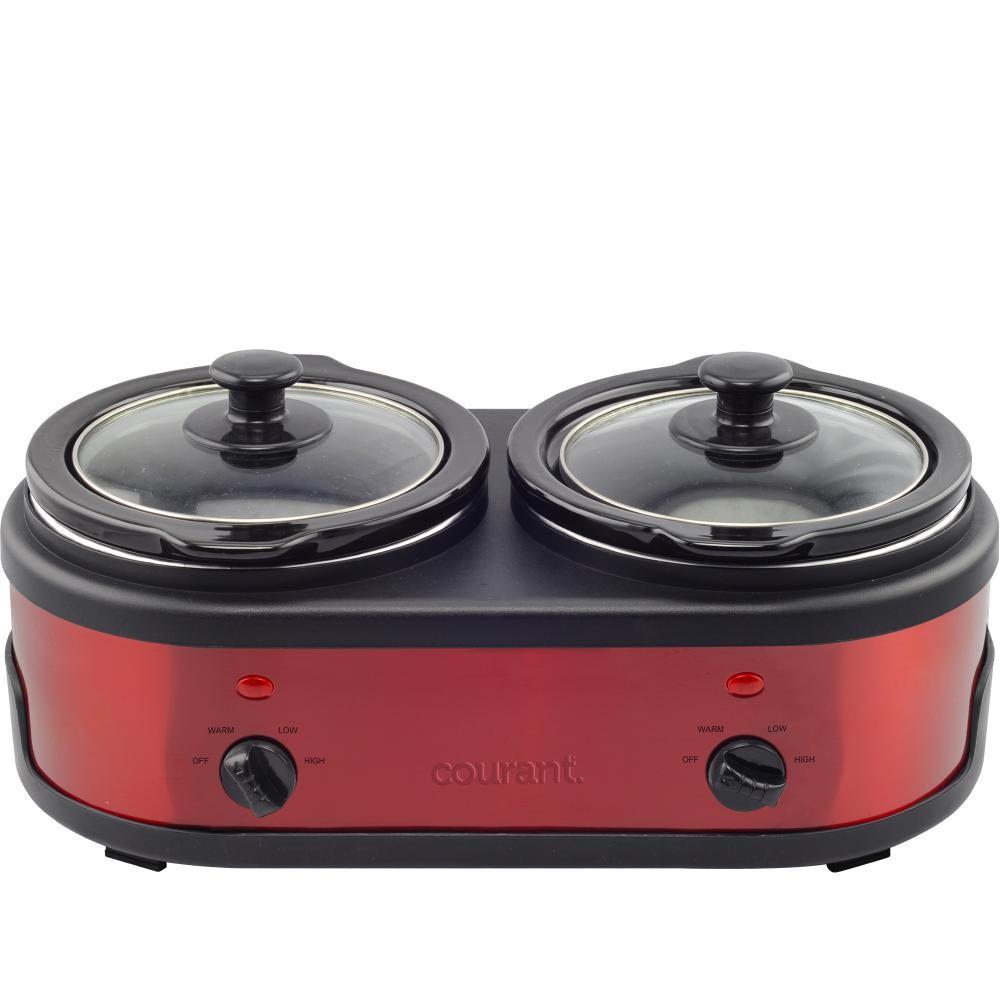 Courant Double Slow Cooker Size 3.2 Quart