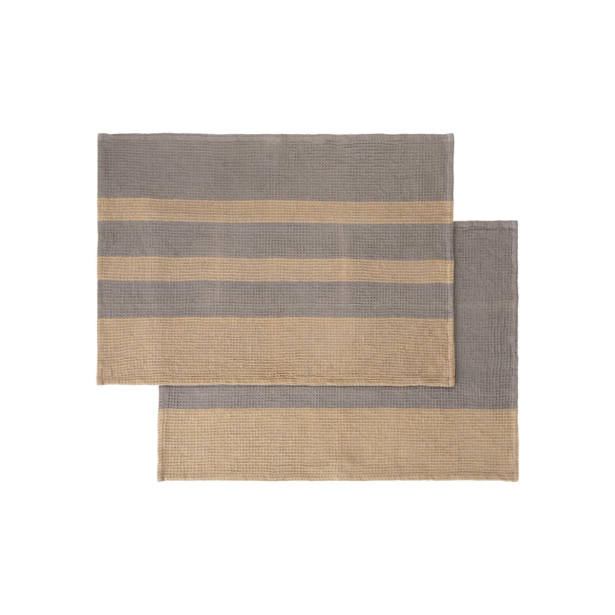 Blomus GANO Organic Cotton Waffle Tea Towels Set of 2