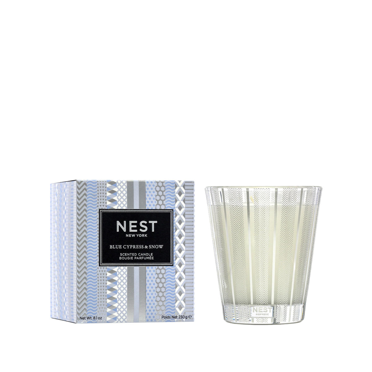 NEST Fragrances Blue Cypress and Snow Classic Candle