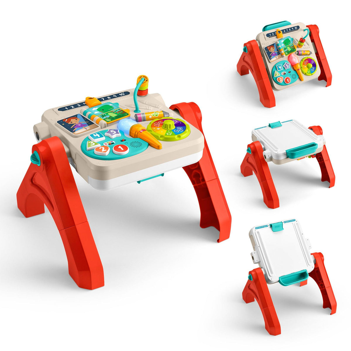 Fisher Price Laugh & Learn 4-in-1 Activity Table & Easel Ages 6-36 Months