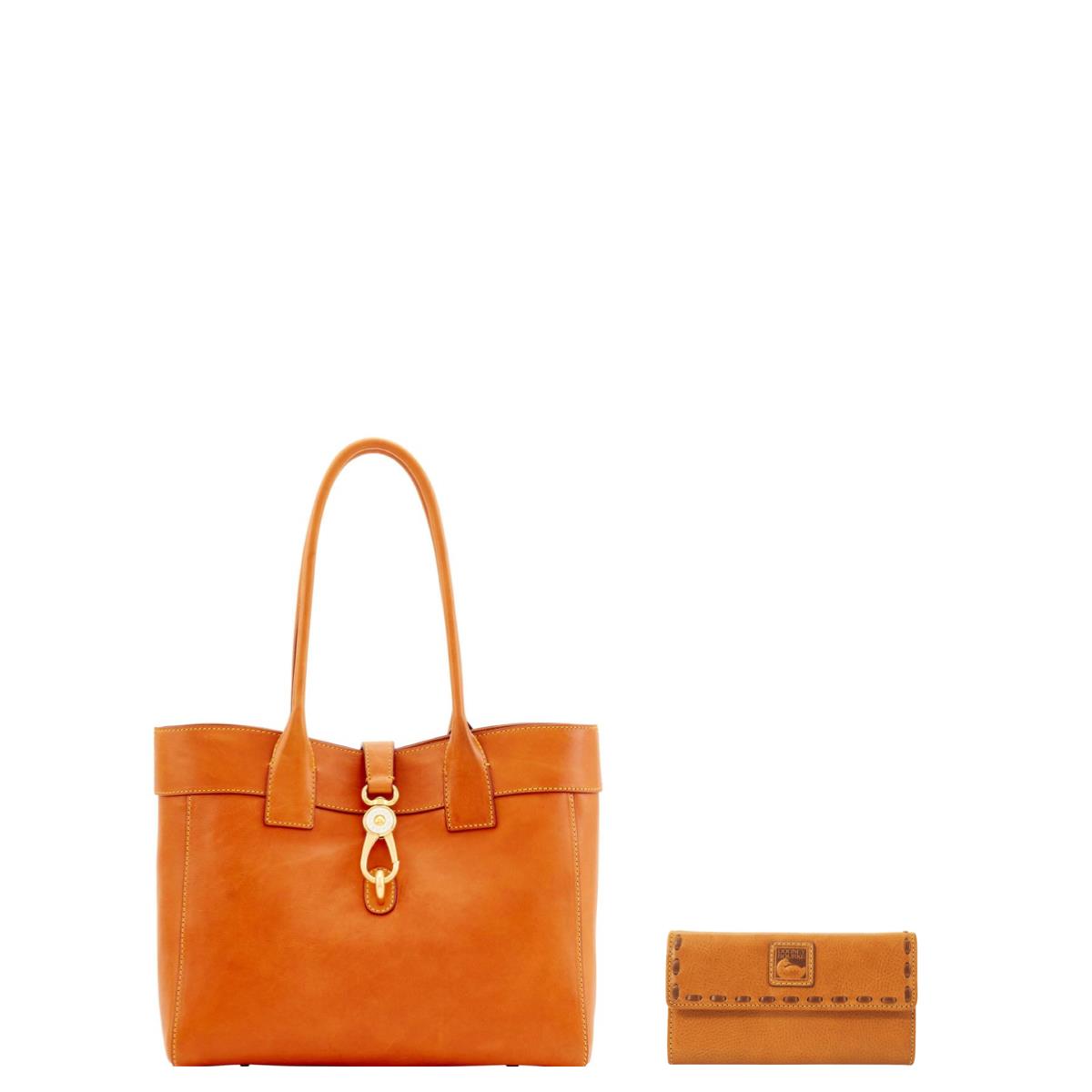 Dooney & Bourke Florentine Amelie Shoulder Bag and Continental Clutch Set