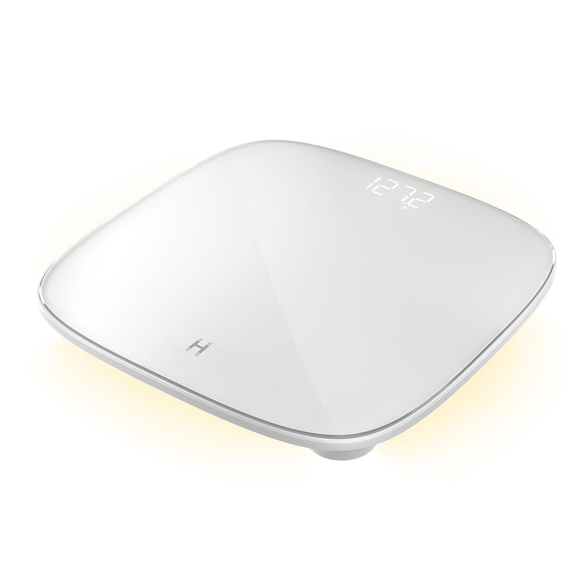 Homedics Glo Essential Digital Body Weight Scale w/ Perimeter Lighting White