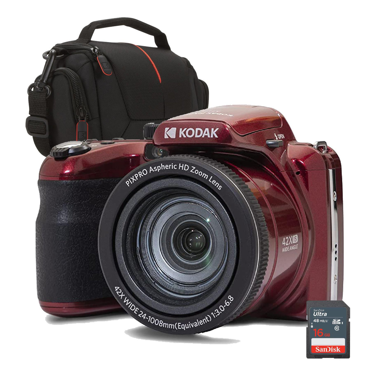 Kodak PIXPRO AZ425 20.7mp 42x digital camera bundle