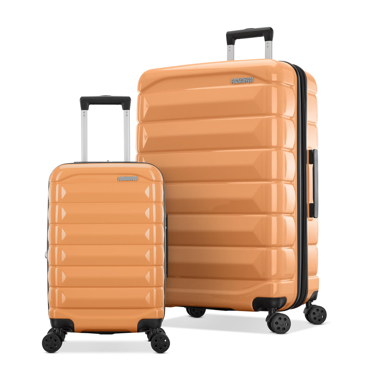 American Tourister AT Kontour 2PC Carry On_Large Set-Black