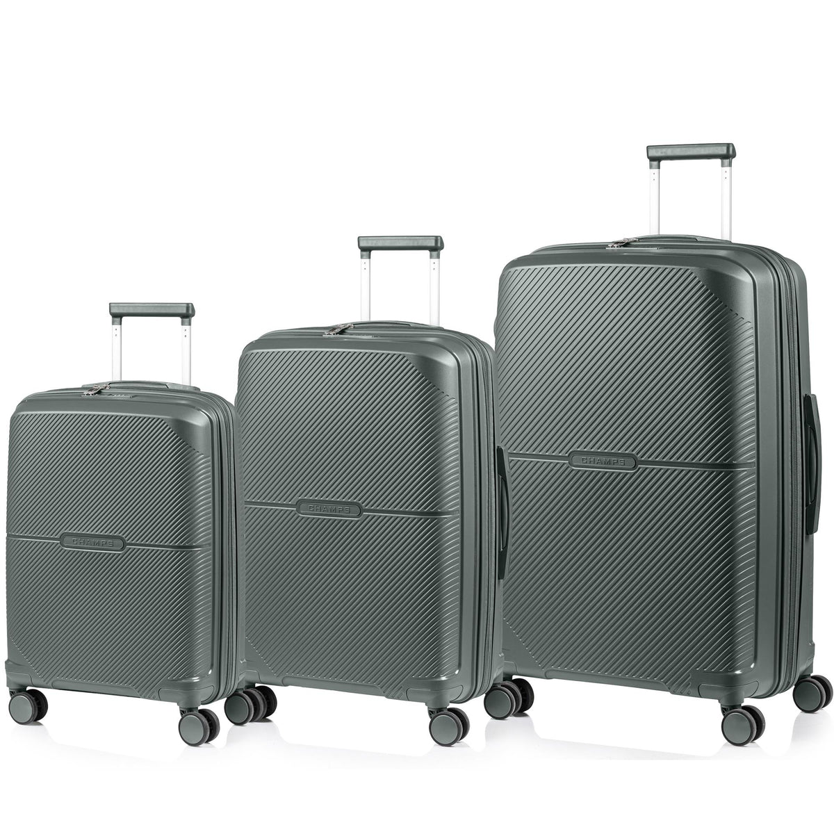 Champs Luggage Aura 3-Pcs Luggage Set Size 3 Piece Set
