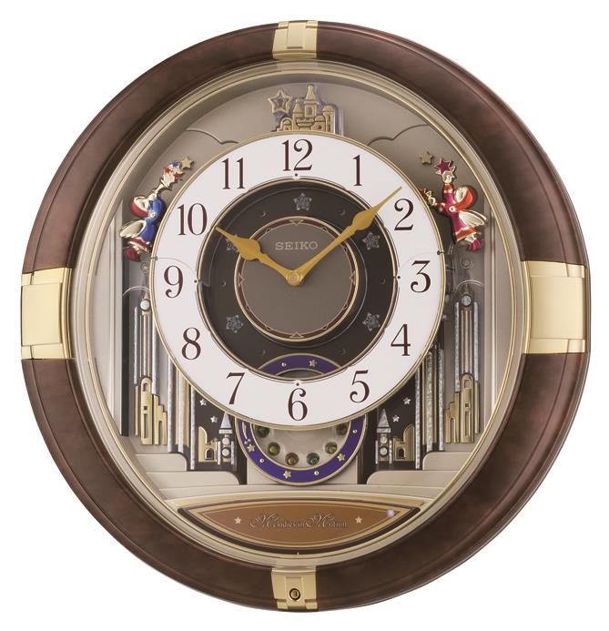 Seiko Clocks MIM-Wall, Quartz, Brown