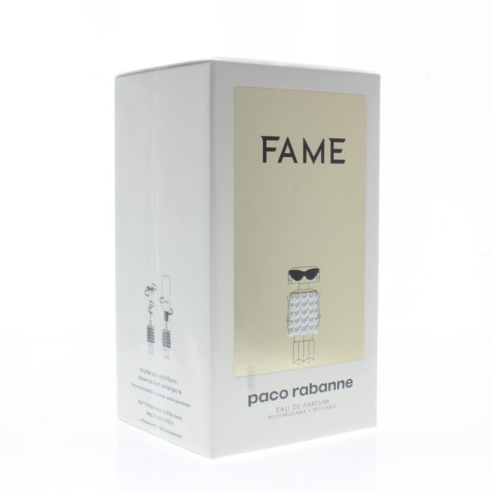 Paco Rabanne Fame Eau De Parfum Refillable Size 2.7oz