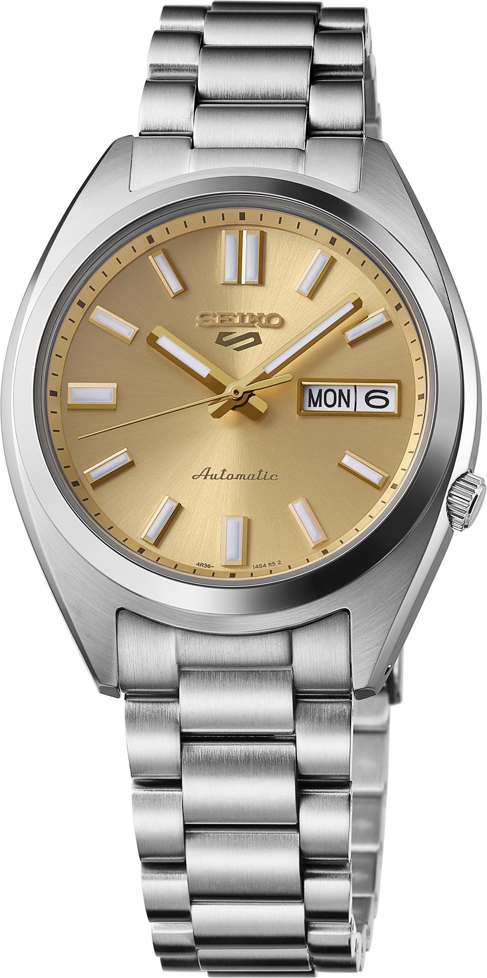 Seiko 5 Sports SS Automatic Gold Dial
