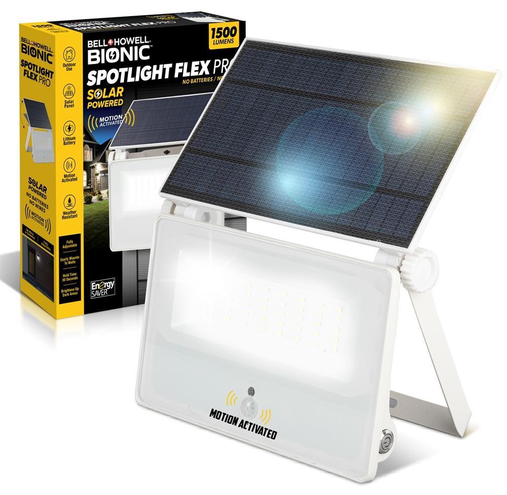 Bell + Howell Bionic Spotlight Flex Pro Solar Light