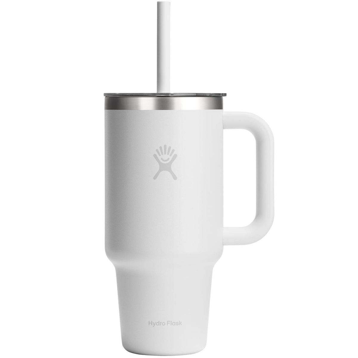 Hydro Flask 32 oz. Travel Tumbler w/Clear Lid - White