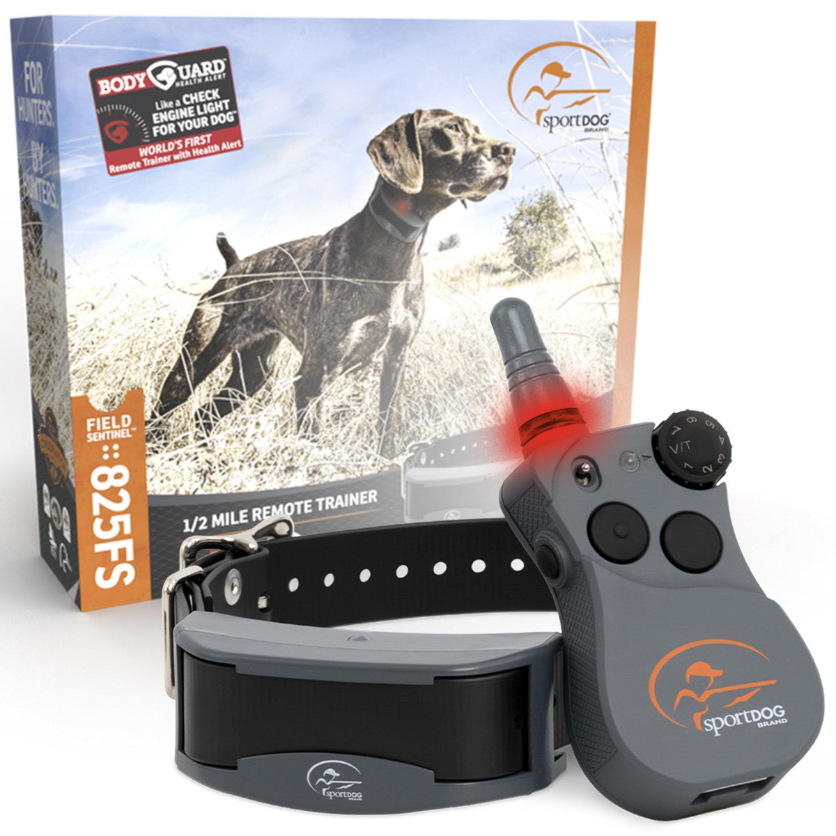 SportDog FieldSentinel 825 1/2 Mile Electronic Dog Trainer w/ BodyGuard Health Alerts