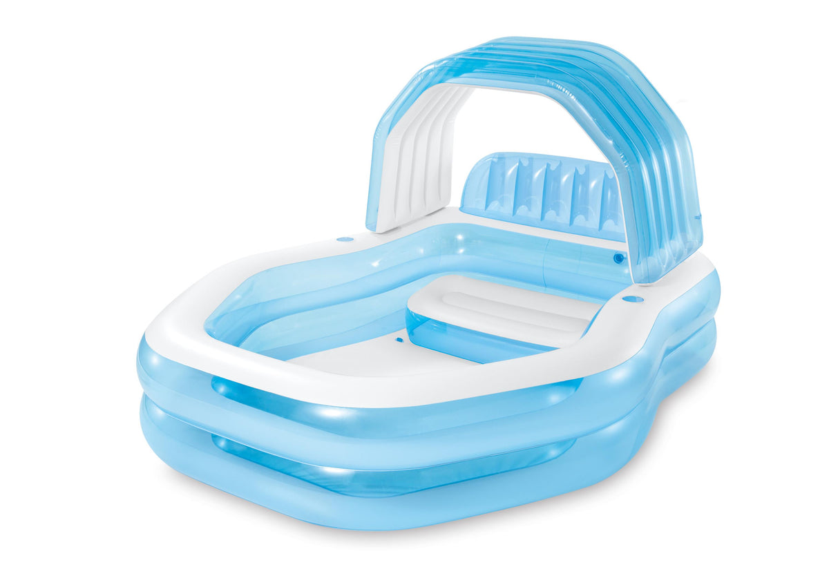 Intex Swim Center Inflatable Family Sunshade Pool