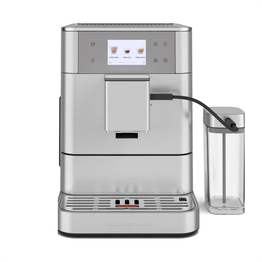 KitchenAid Fully Automatic Espresso Machine in Brushed Stainless Steel