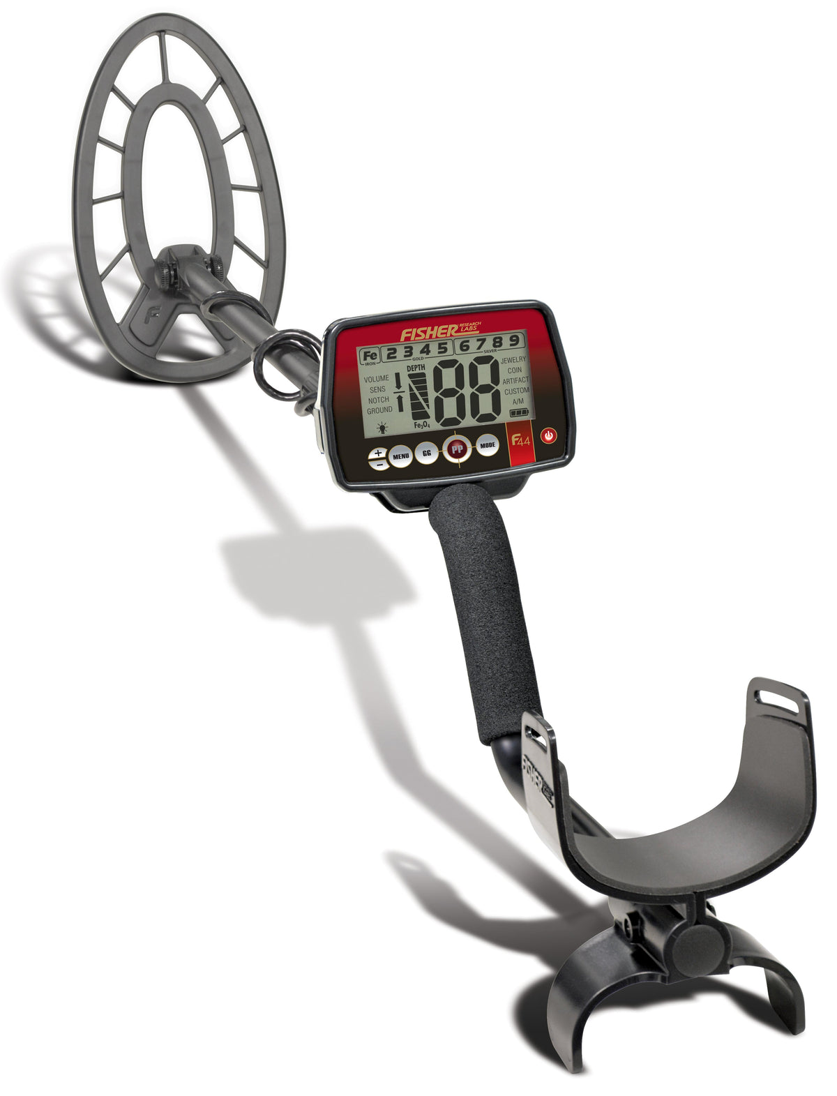 Fisher F44 Ultimate Weatherproof Multi-Purpose Metal Detector