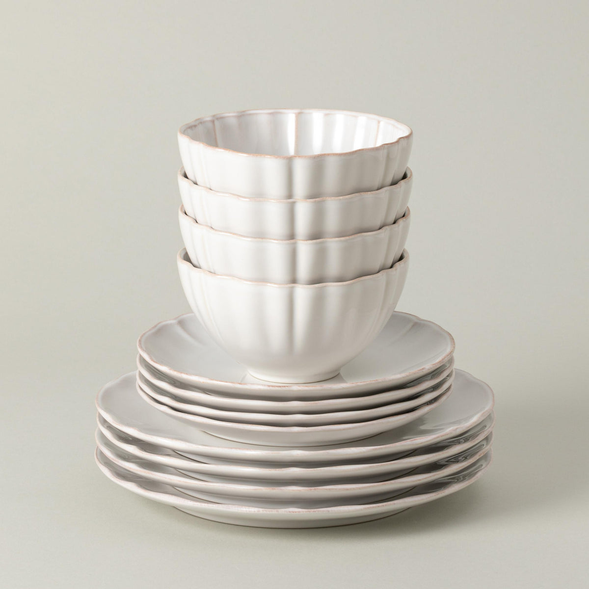 Casa Fina Alentejo Place Setting Set w/cereal bowl Size 12 Pieces