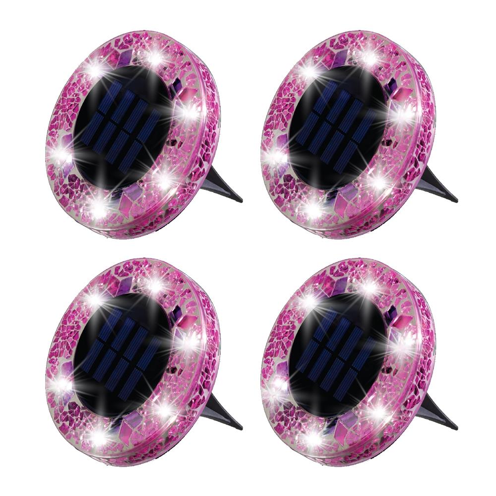 Bell + Howell Mosaic Solar Disk Size 4 pack