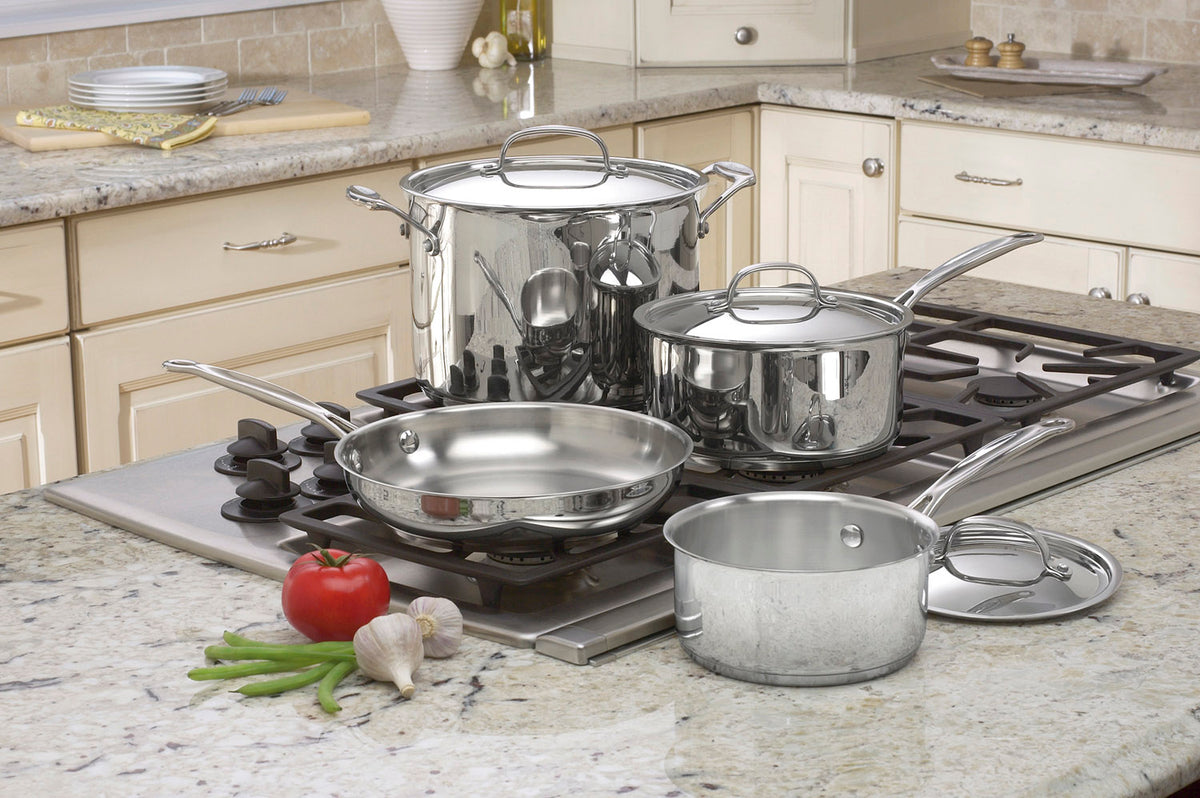Cuisinart 7 Piece Stainless Cookware Set