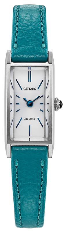 Citizen Watch Ladies' Eco-Drive Fio Leather Strap watch, White dial