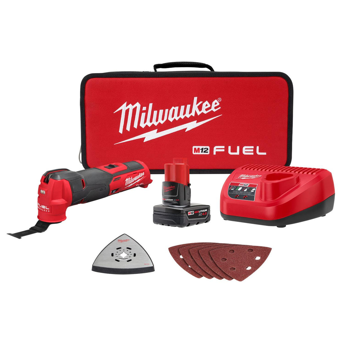 Milwaukee M12 FUEL Oscillating Multi-Tool Kit