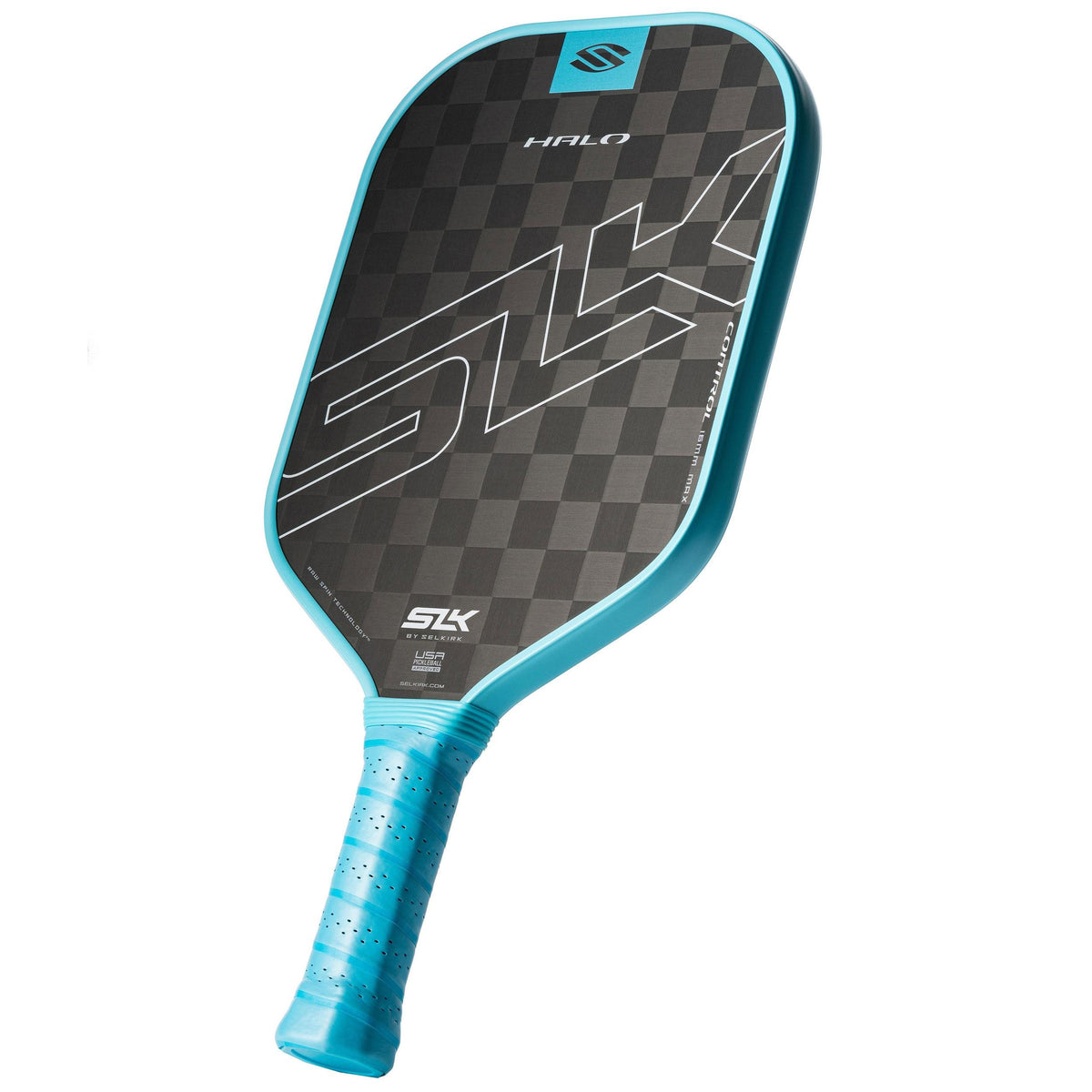 Selkirk SLK HALO Control Max Carbon Fiber Pickleball Paddle - Blue