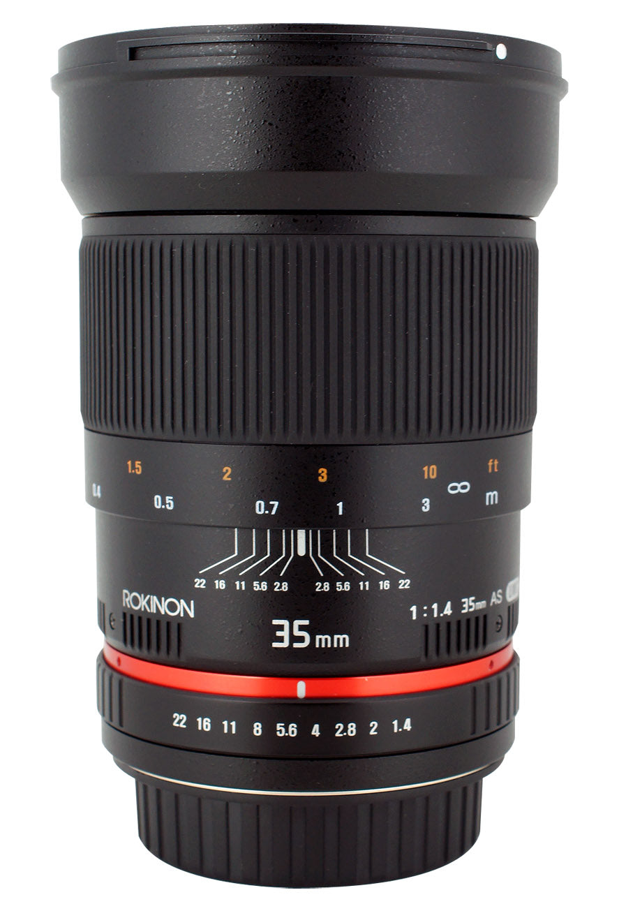 Rokinon 35mm F1.4 Wide Angle for Fuji X Mount