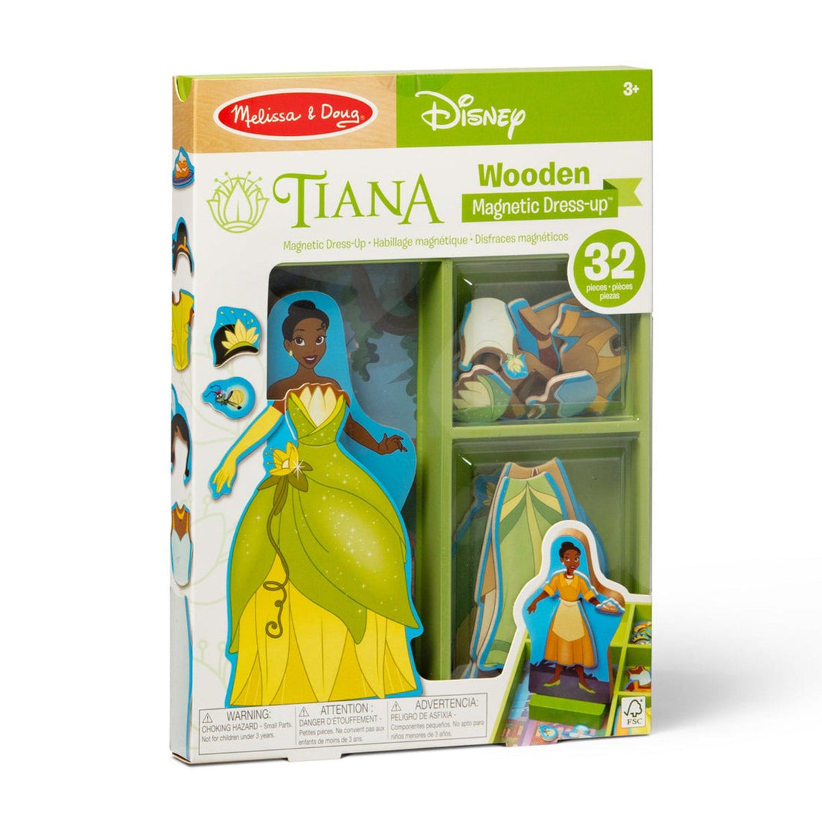 Melissa & Doug Disney Magnetic Dress Up Tiana Ages 2+ Years