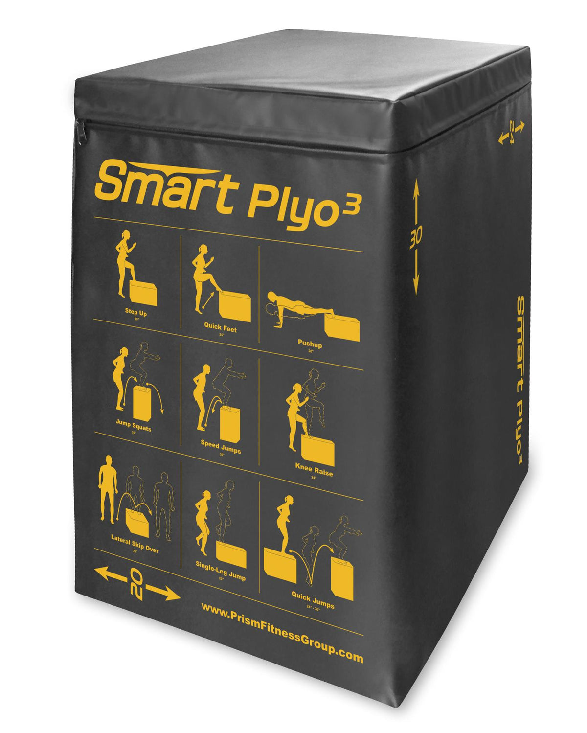 Prism Fitness Smart Soft Plyo Cube 3-in-1