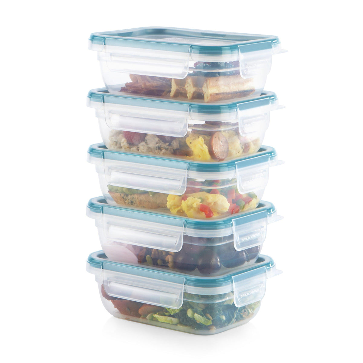 Snapware 10pc Total Solution Rectangular Plastic Food Storage Set