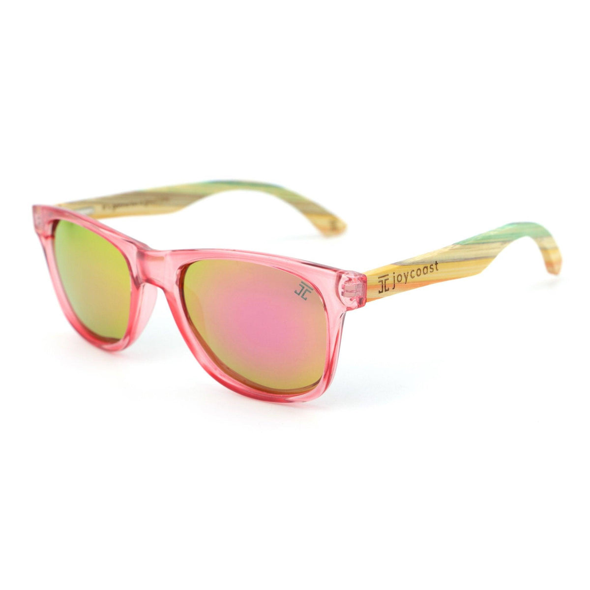 Joycoast Glowy - Acetate Wooden Sunglasses Blue