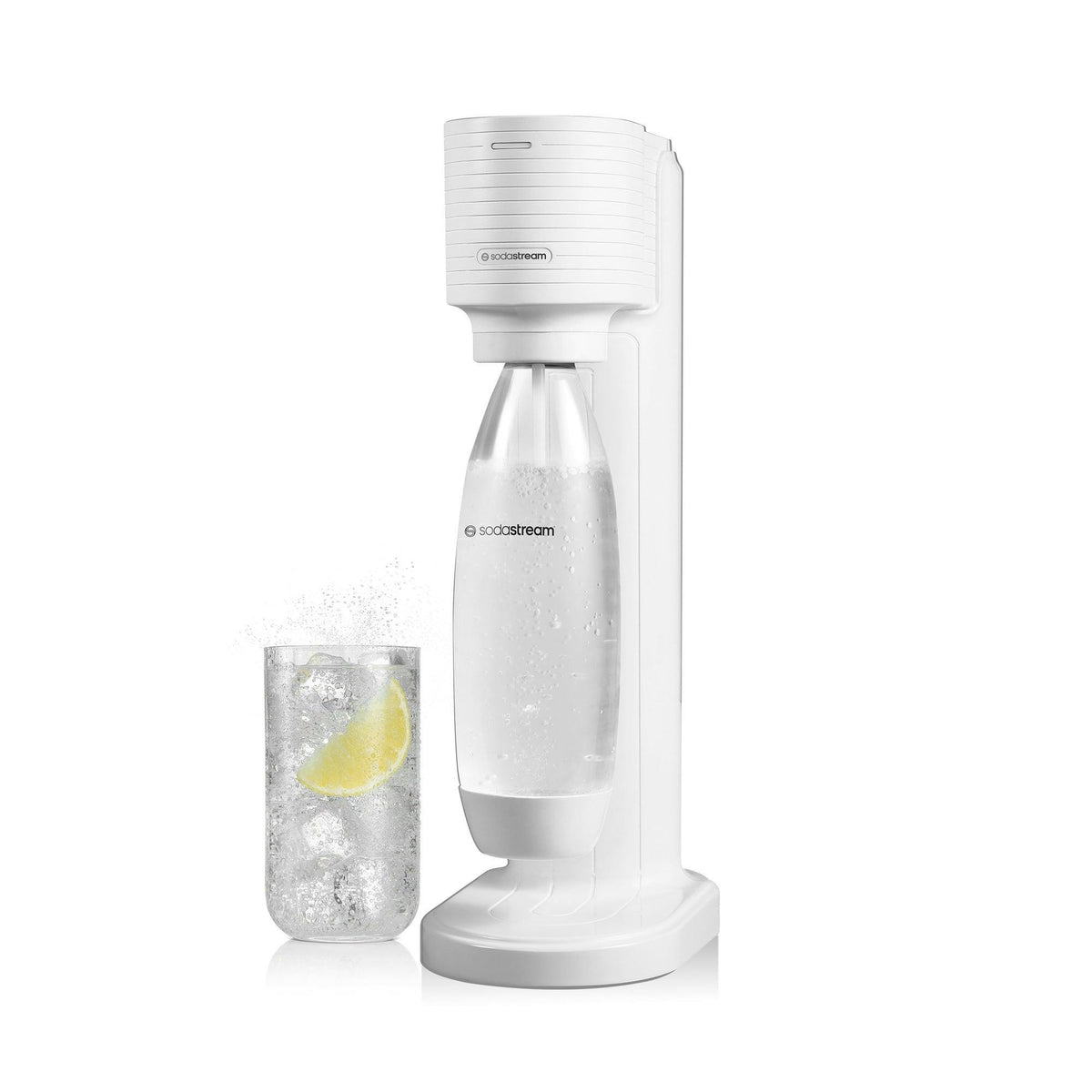 SodaStream Gaia Sparkling Water Maker Starter Kit White