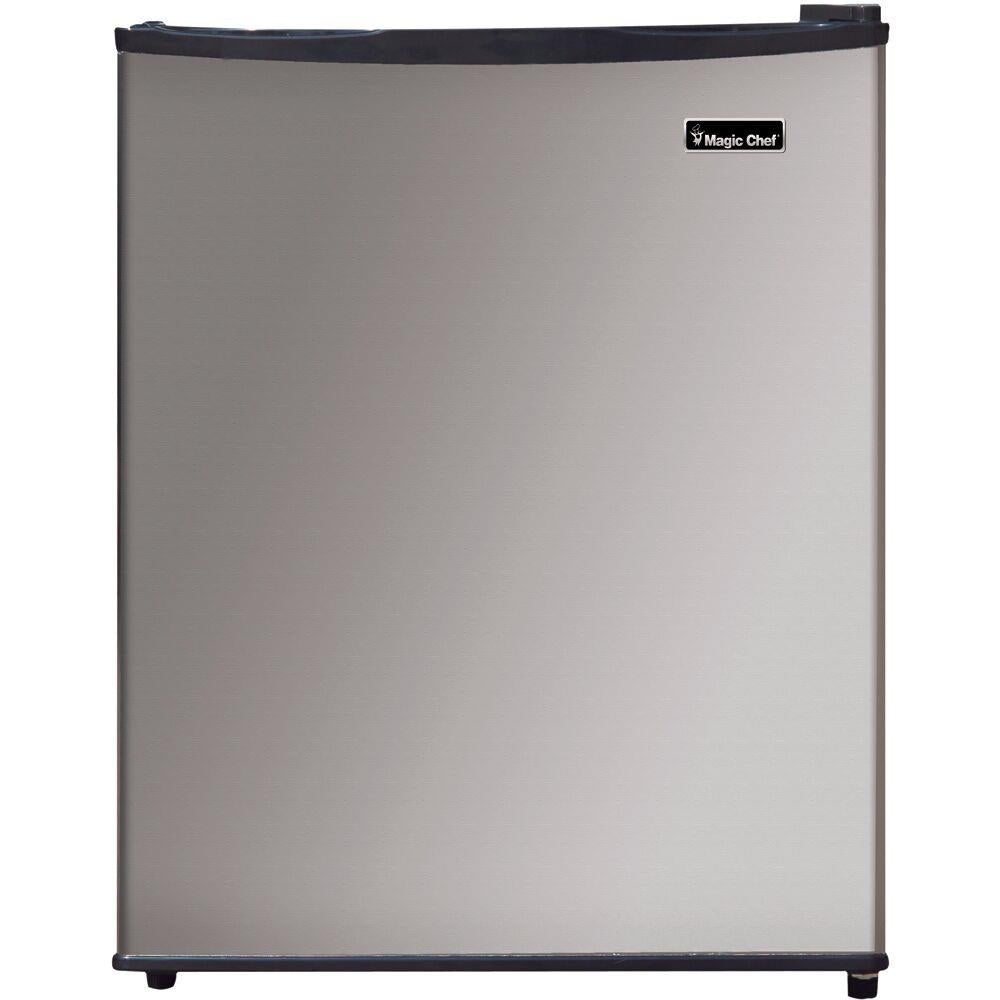 Magic Chef 2.4 cu. ft. Mini Fridge in Stainless Steel
