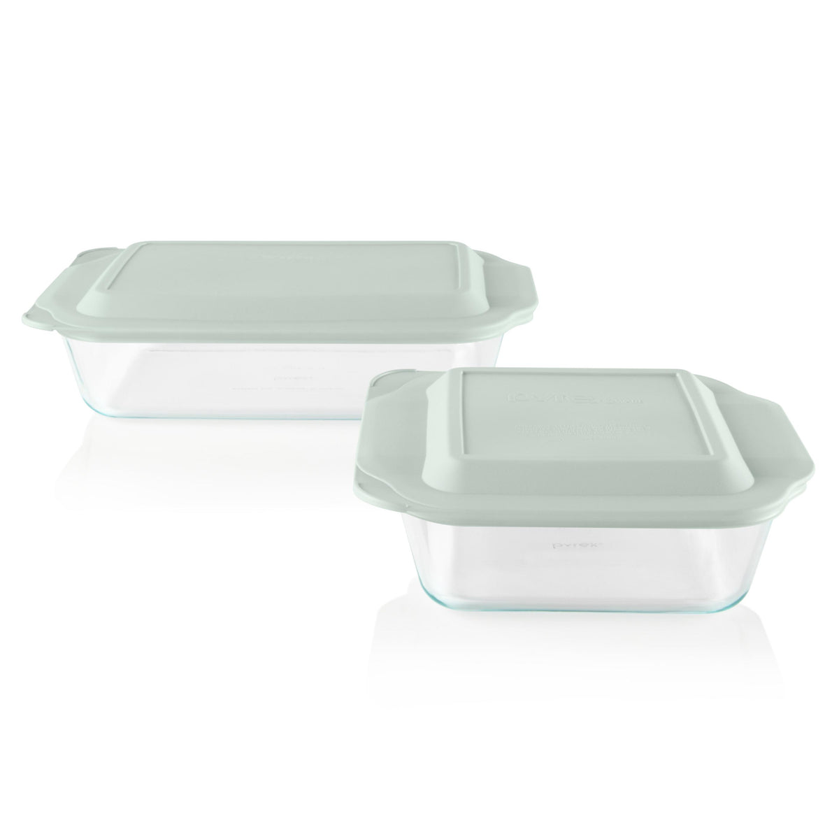 Pyrex Deeper 4pc Glass Bakeware Set