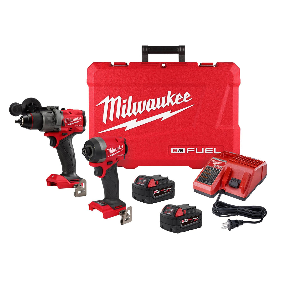 Milwaukee M18 FUEL 2-Tool Combo Kit - Hammer Drill & Impact Driver