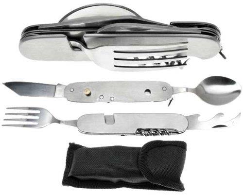 Bella Home 6-in-1 Camping Stainless Steel Detachable Knife