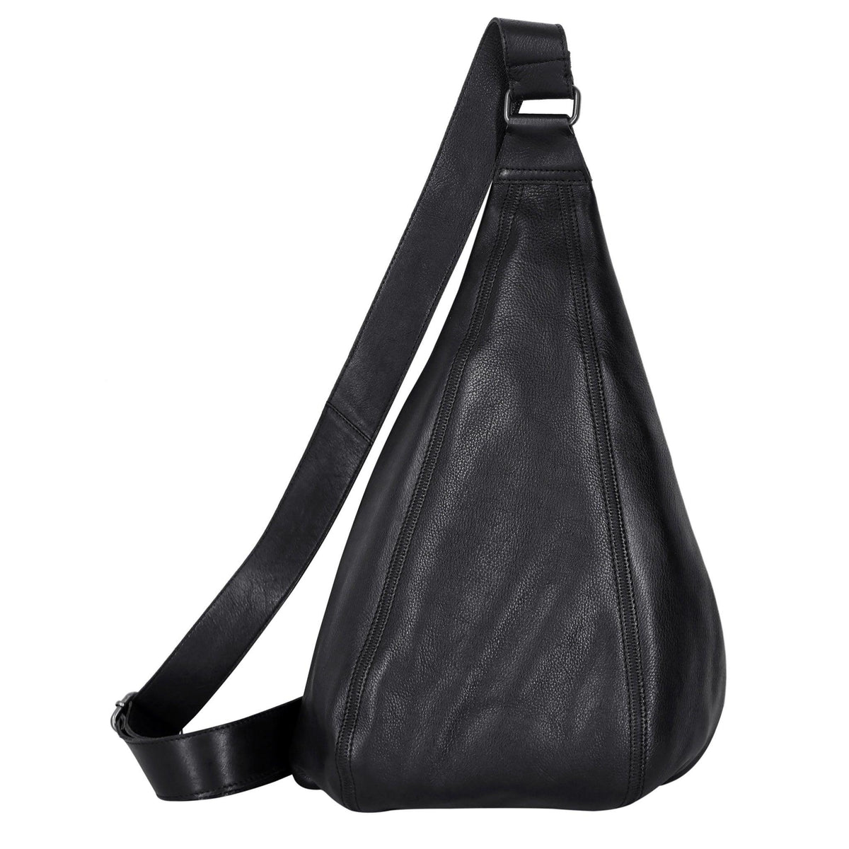 Latico Leathers Hippie Leather Sling/Backpack Black