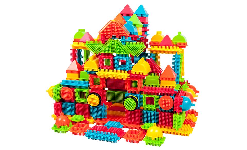 Picasso Tiles Bristle Shape Blocks 240 Pcs Basic Building Set