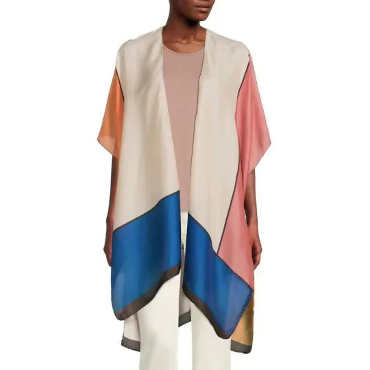 Just Jamie Colorblock Kimono