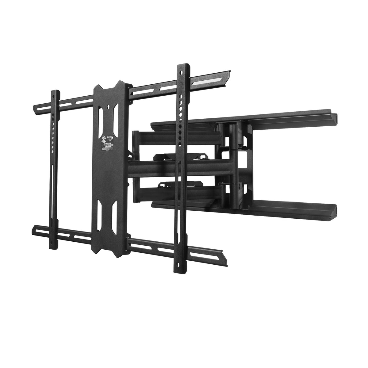 Kanto Full Motion Mount for 39" to 80" TVs: Black