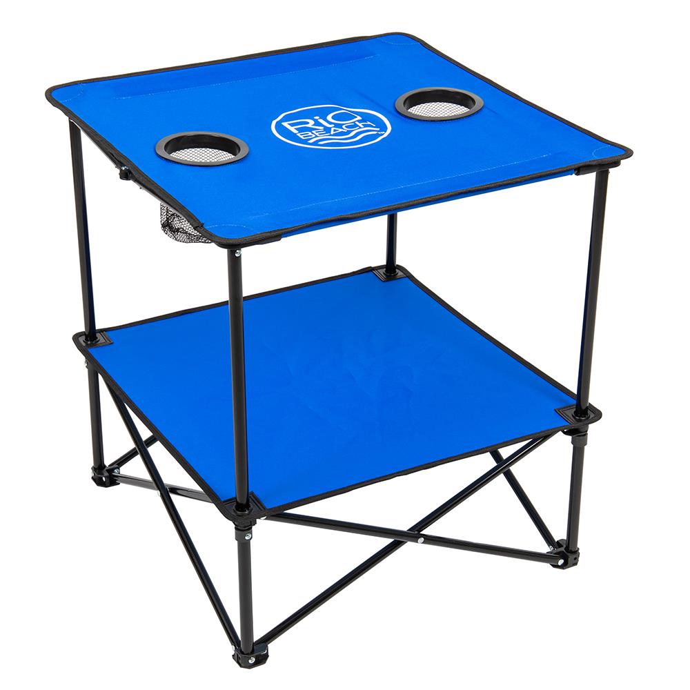 Rio Square Compact Folding Beach Table Size 22"