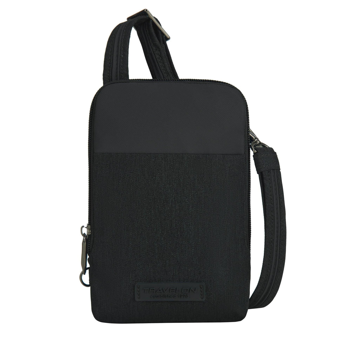 Travelon Anti-Theft Metro Stadium Mini Crossbody Black