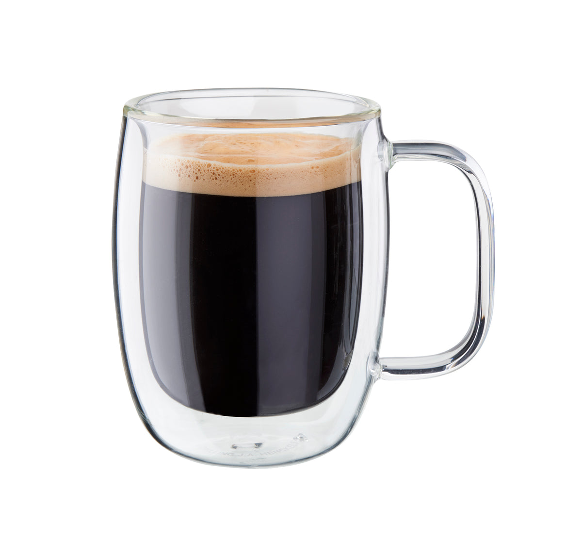 JA Henckels Sorrento Plus 2-Piece Double-Wall Glass Double Espresso Mug Set