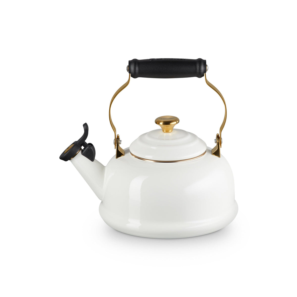 Le Creuset Noel Collection Classic Whistling Kettle White
