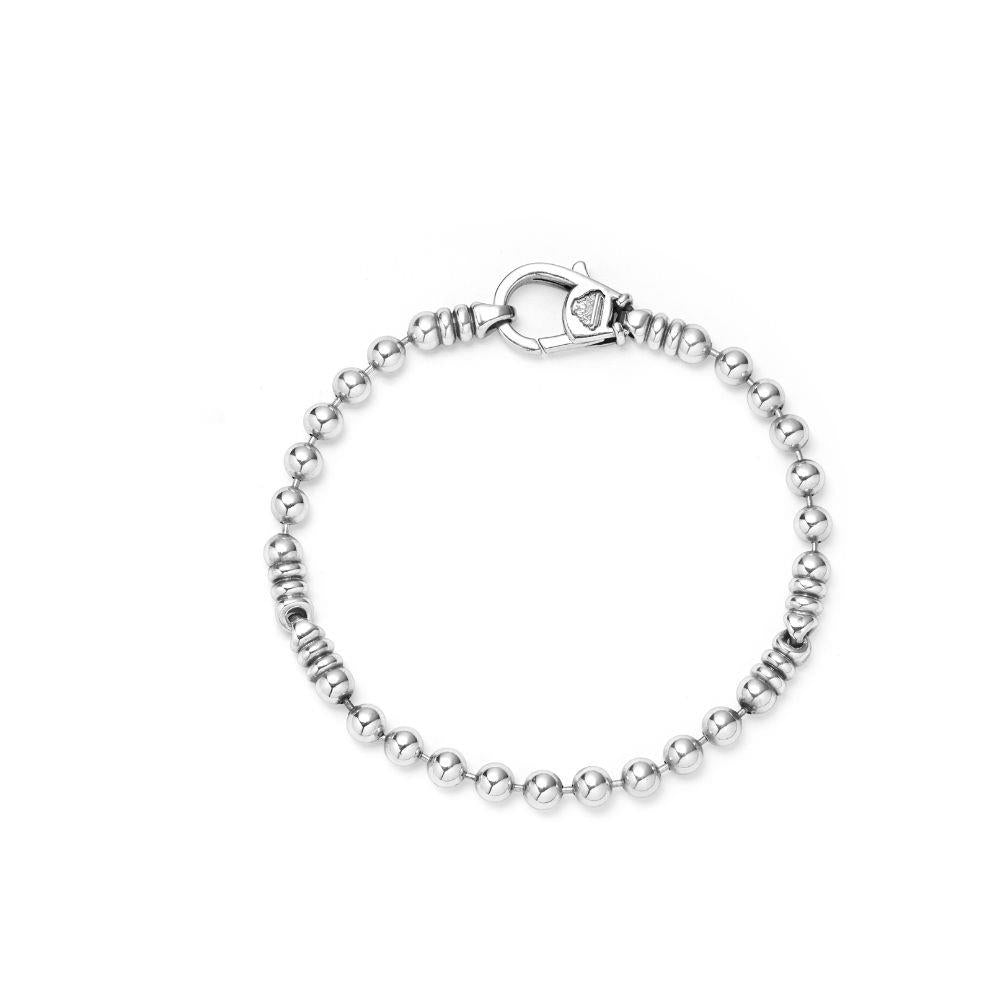 Lagos Silver Ball Chain Bracelet Size 5mm