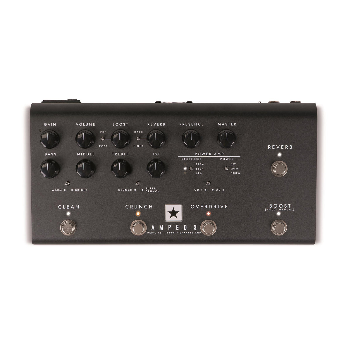 Blackstar Dept. 10 AMPED 3 100-watt Guitar Amplifier Pedal